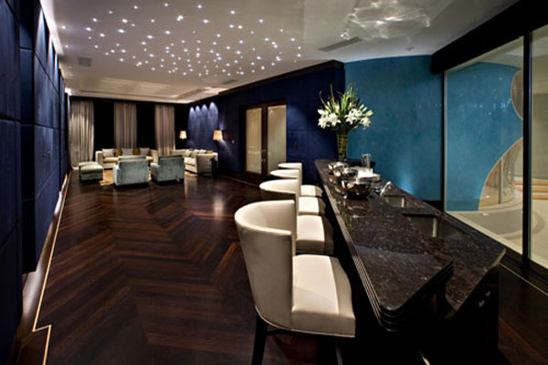 Plafond étoiles pour salon